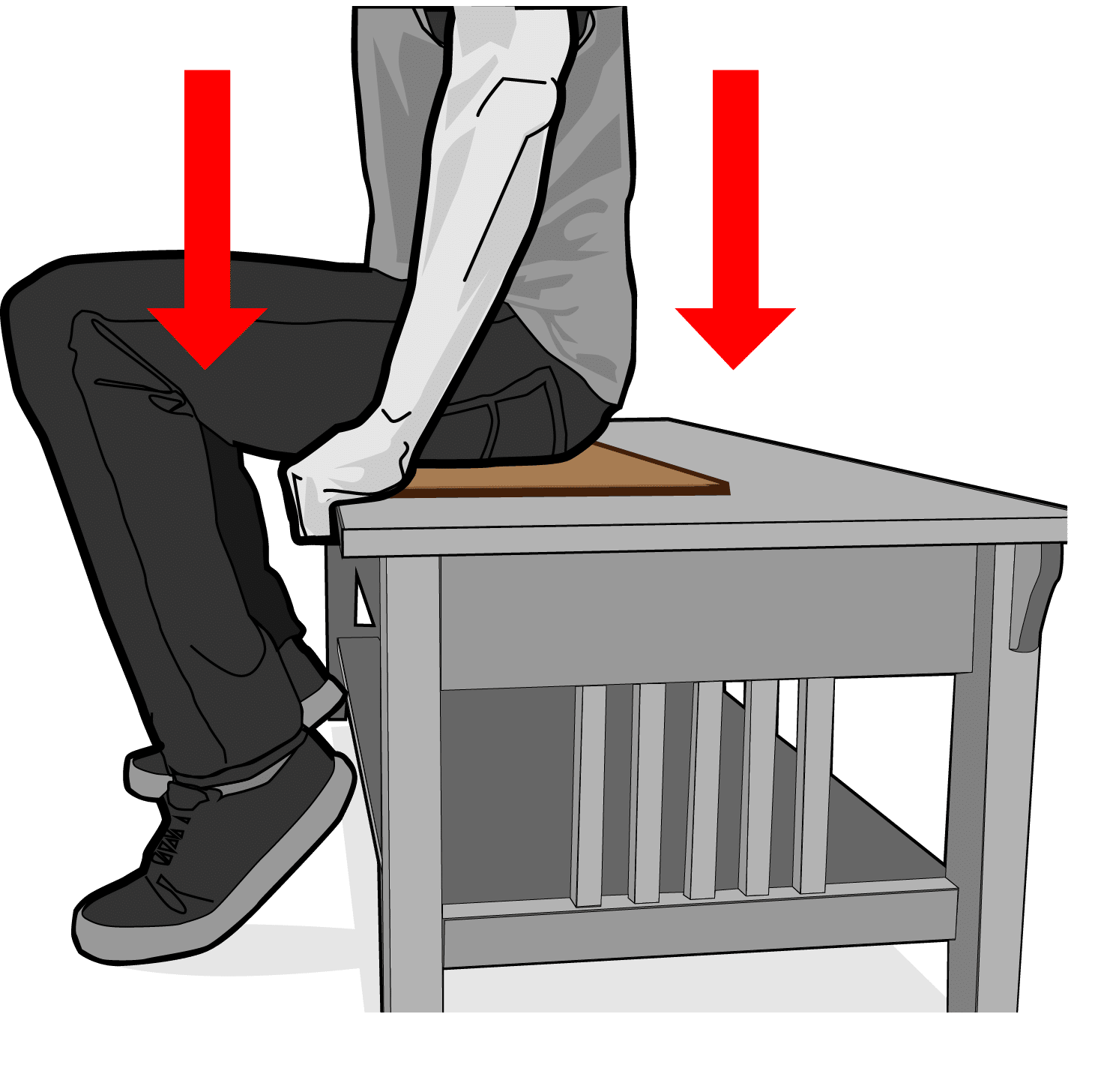 measuring bike saddle width